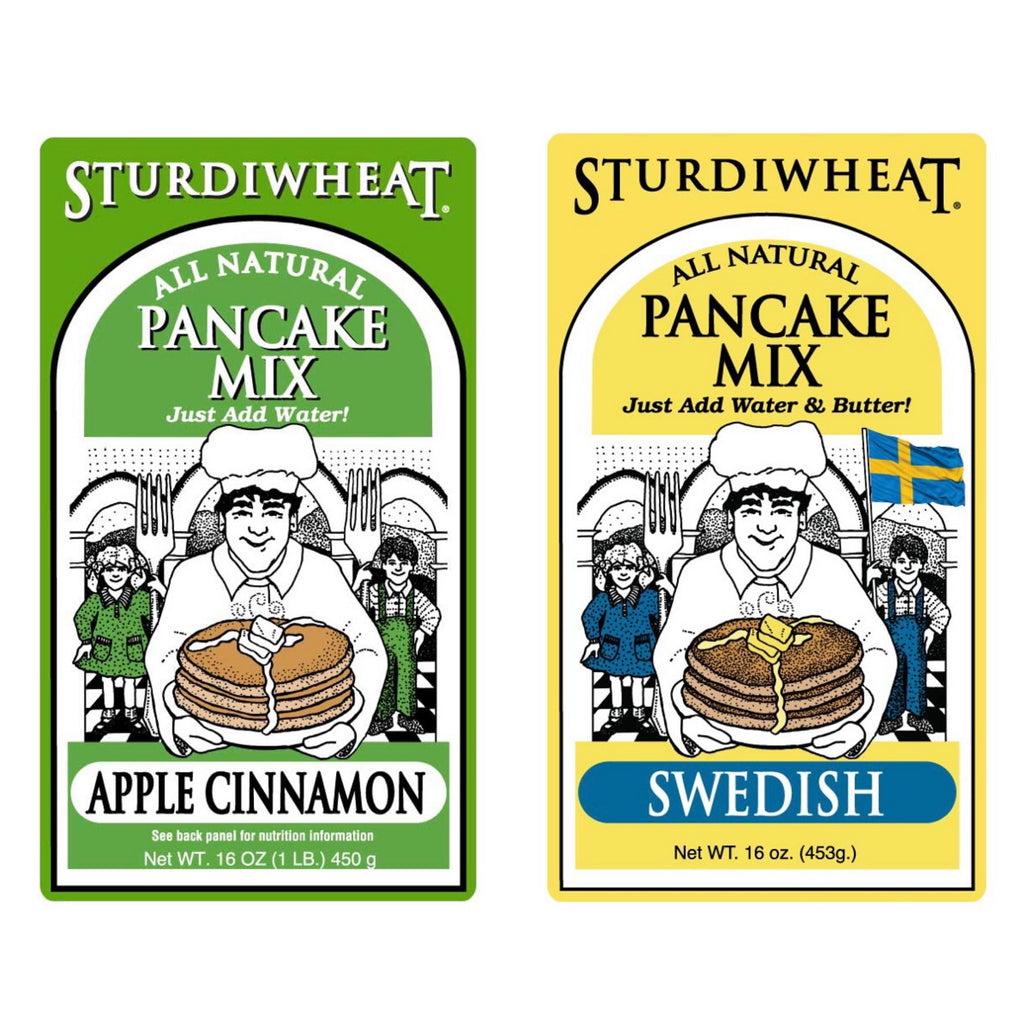 Sturdiwheat Pancake Mixes  Sturdiwheat   