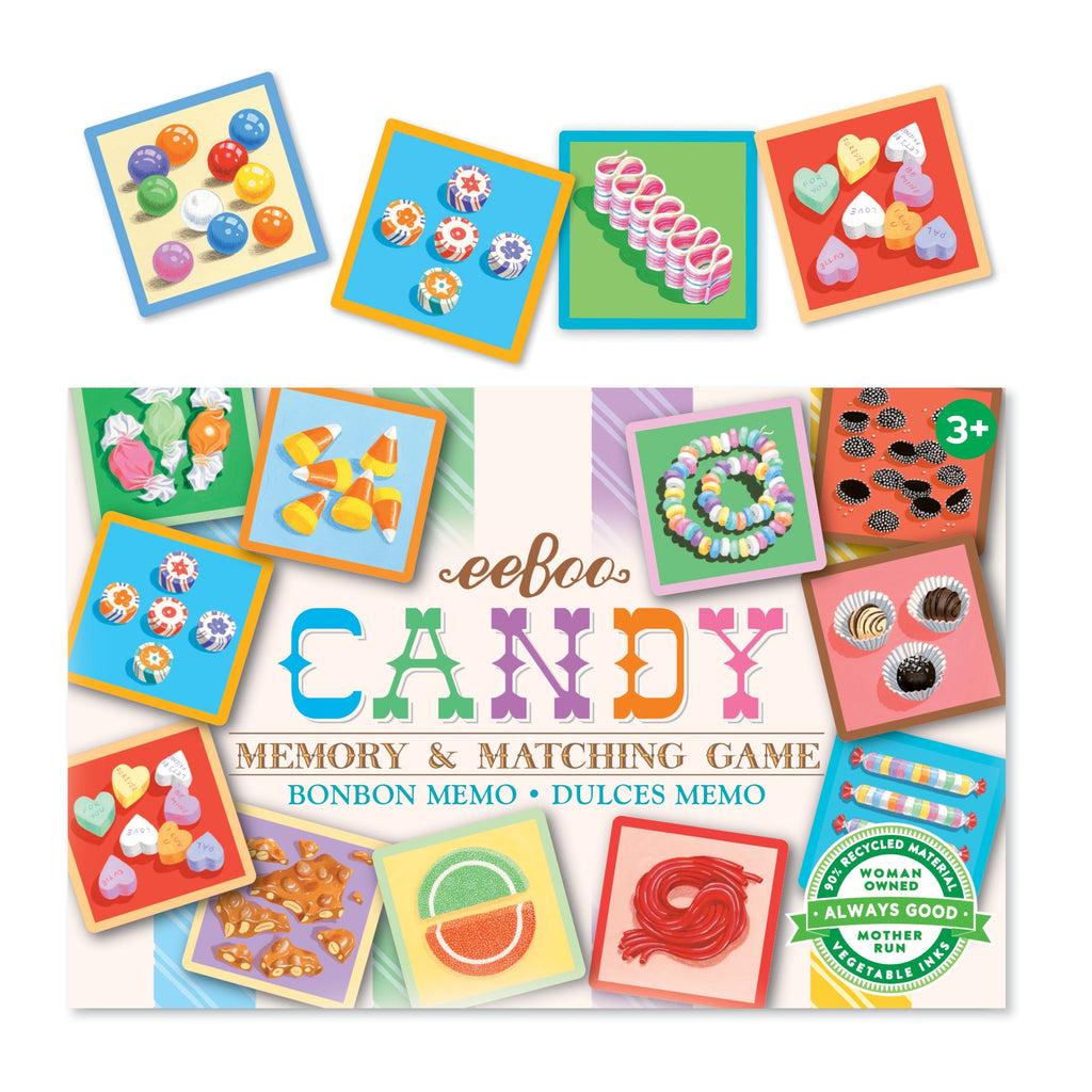 Candy Memory & Matching Game  Eeboo   