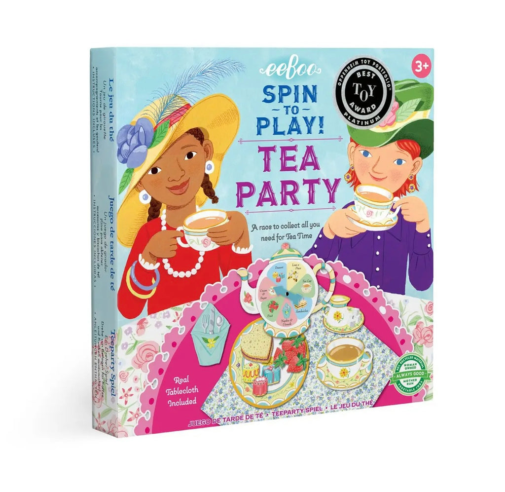 Tea Party Spinner Game  Eeboo   