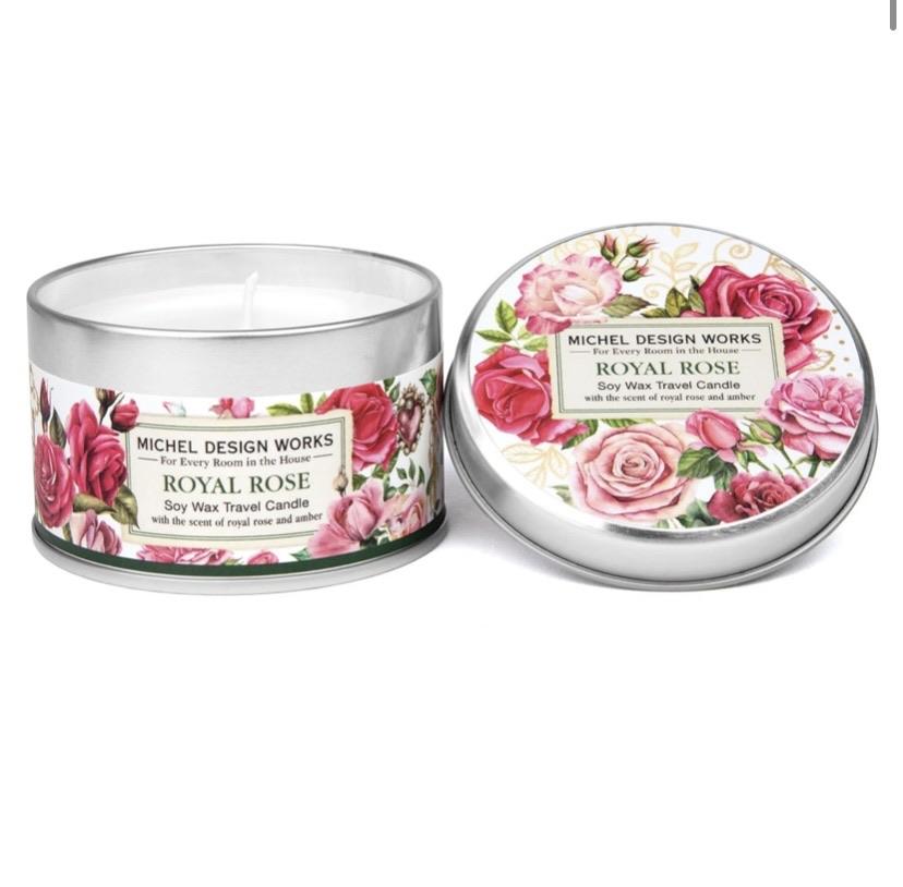 Royal Rose Collection by Michel  Michel Travel Candle  