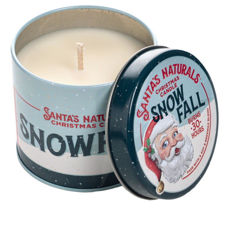 Snowfall Candle  Santa’s Naturals   