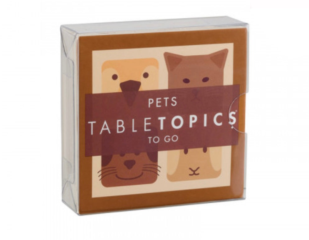 Table Topics To-Go Conversation Starters  TableTopics Pets  