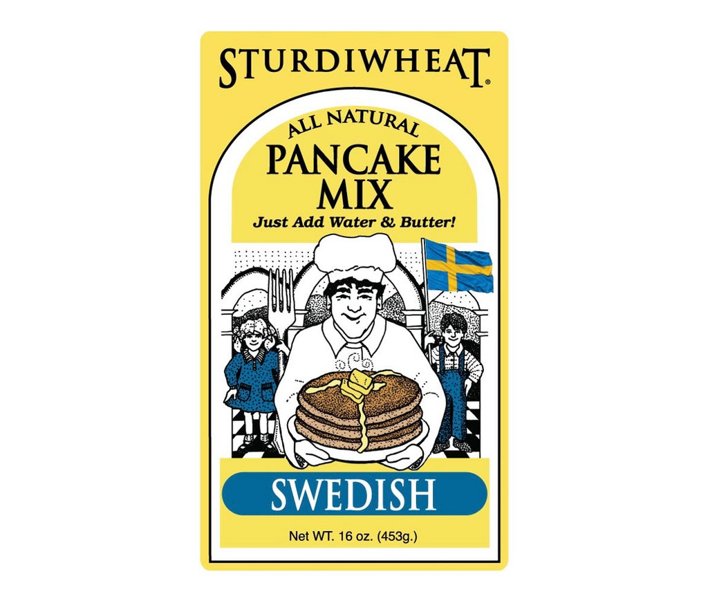 Sturdiwheat Pancake Mixes  Sturdiwheat Swedish  