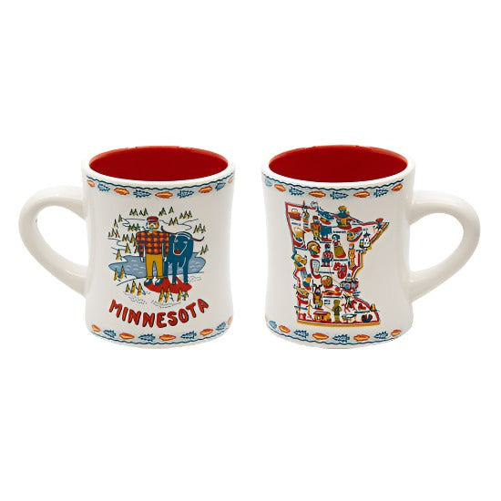 Minnesota Mug  180 Degrees   