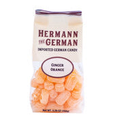 Herman the German Hard Candies  Chicago Importing Ginger Orange  