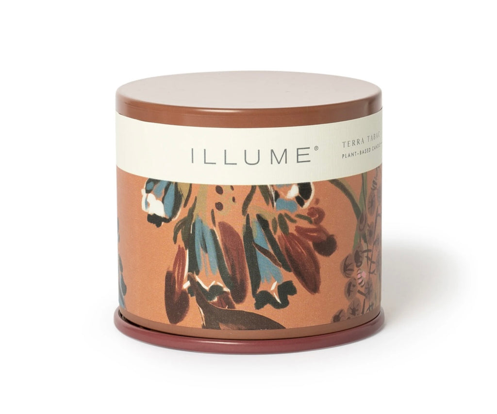 Terra Tabac Candles & Diffusers  Illume Vanity Tin  