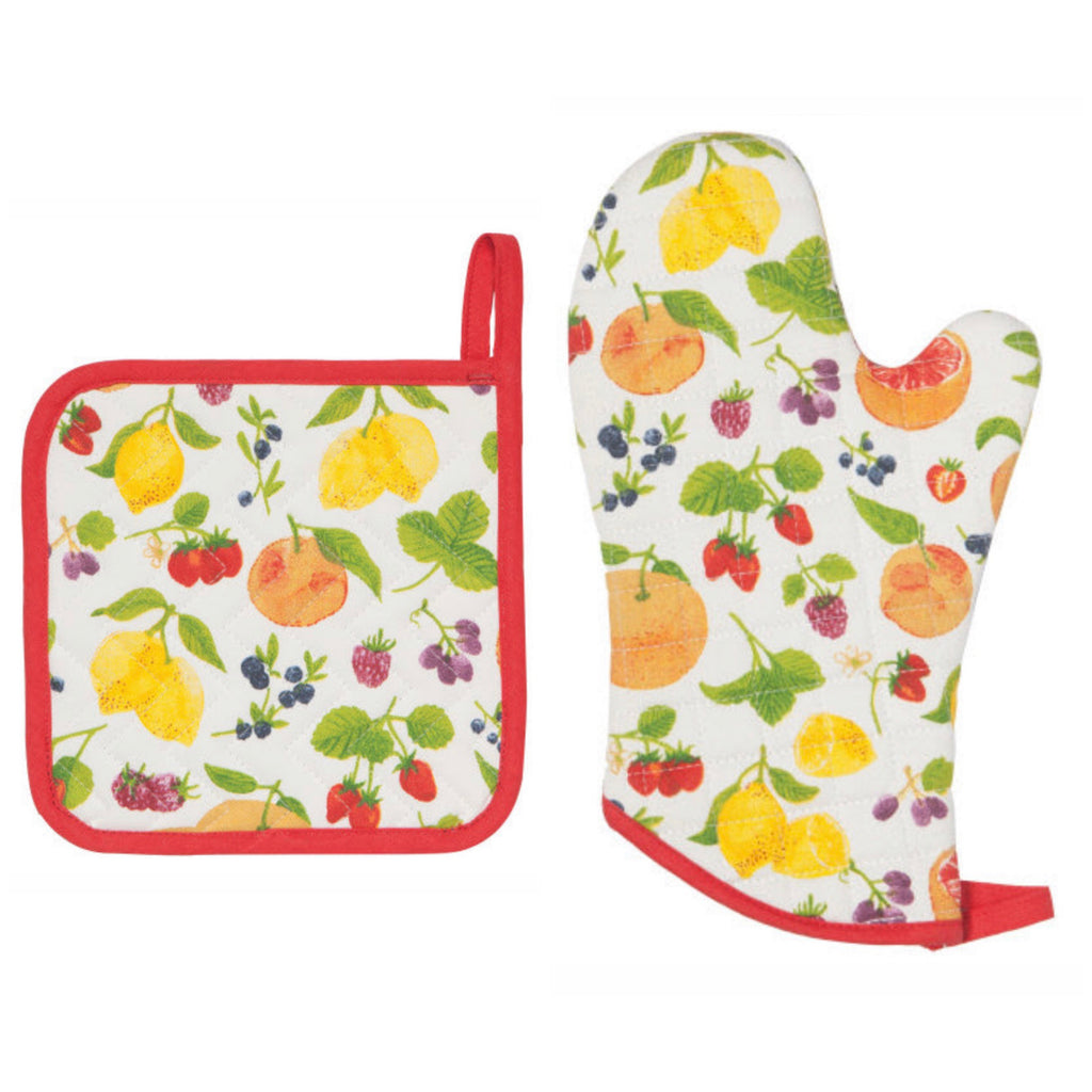 Fruit Salad Potholder or Oven Mitt  Now Designs   