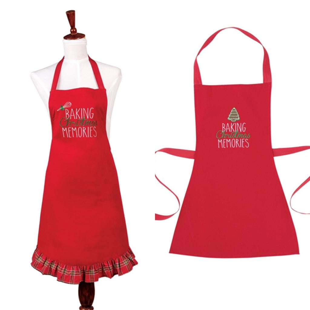 Baking Christmas Memories Aprons  C & F   