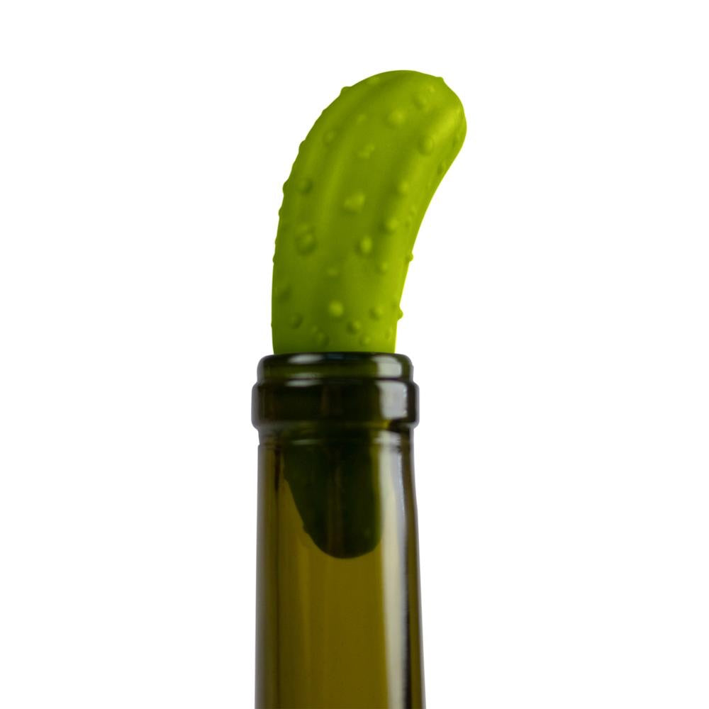 Pickle Wine Bottle Stopper  Fred and Friends   