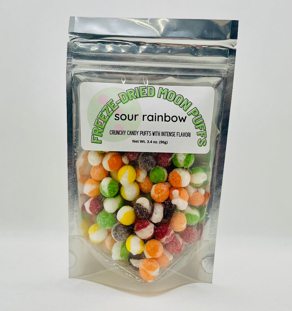 Freeze Dried Candy  Freeze Dried Moon Puffs Sour Skittles  