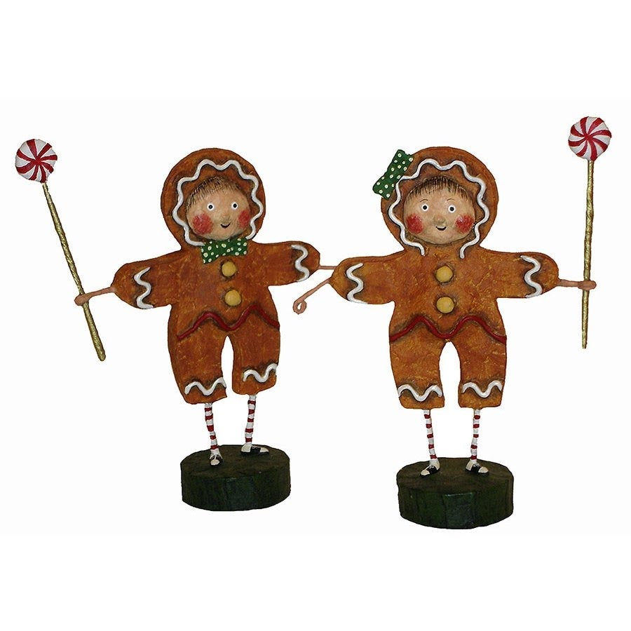 Gingerbread Boy and Girl  Lori Mitchell   