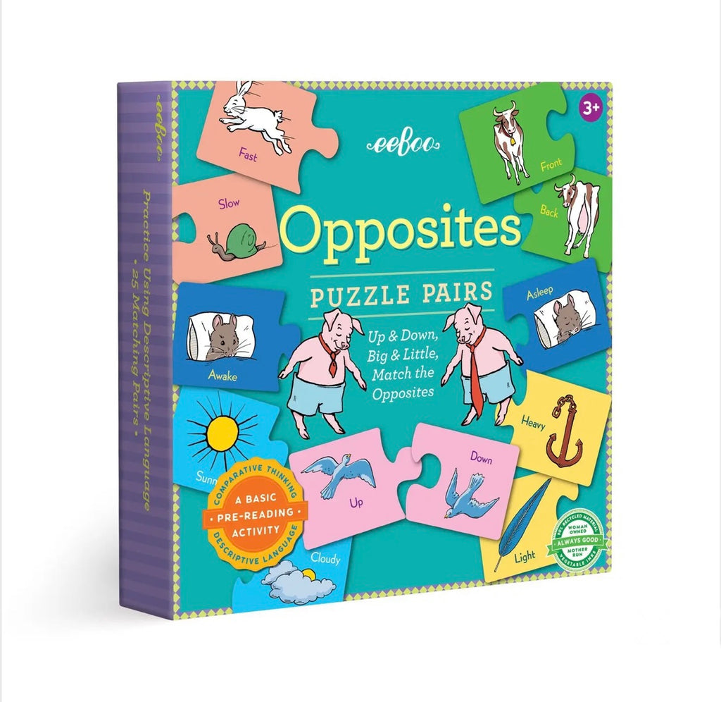 Opposites Puzzle Pairs  Eeboo   