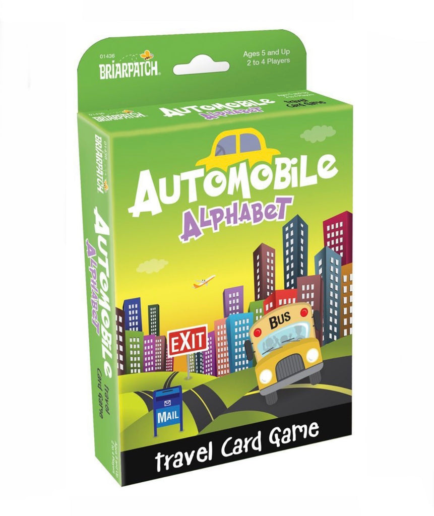 Automobile Alphabet Card Game  University Games   