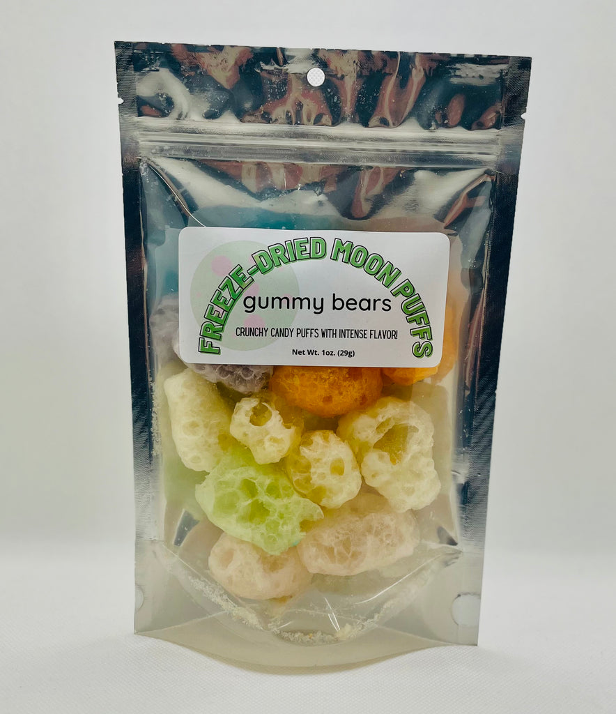 Freeze Dried Candy  Freeze Dried Moon Puffs Gummy Bears  