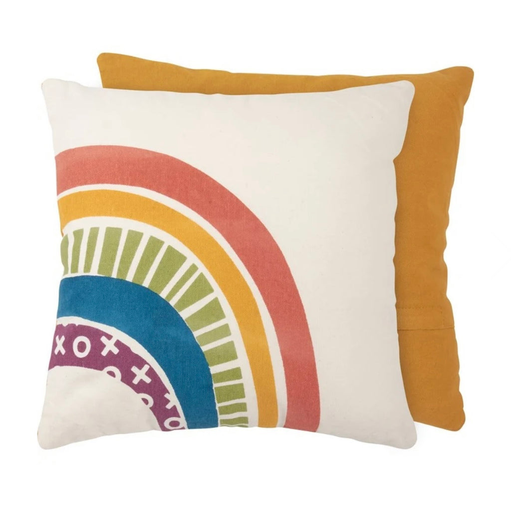 Rainbow Pillow  Primitives by Kathy   