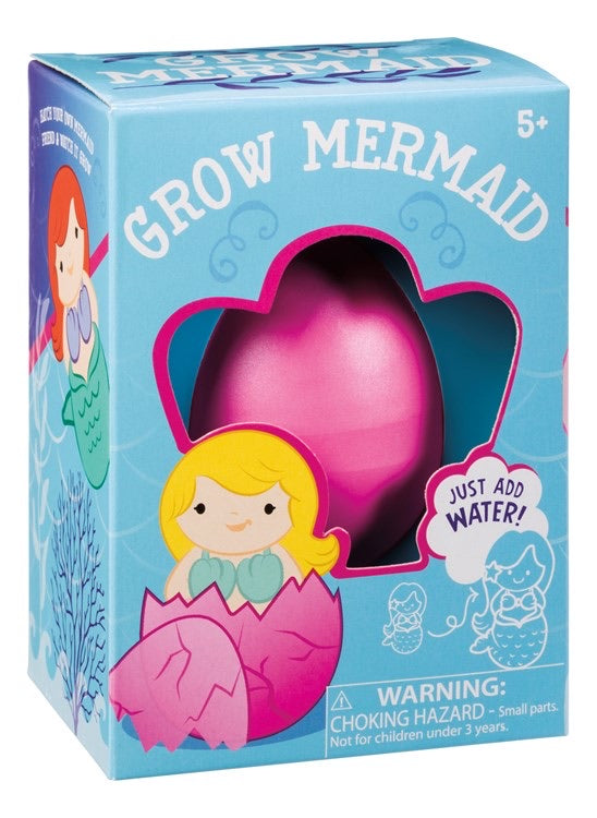 Hatchin Grow Toys  Toysmith Mermaid  