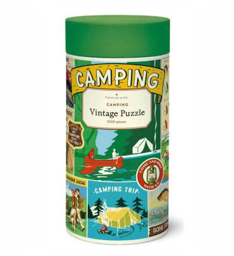 Camping Puzzle  Cavallini Papers   