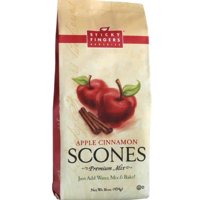 Sticky Fingers Bakeries Scone Mix  Sticky Fingers Bakery Apple Cinnamon  