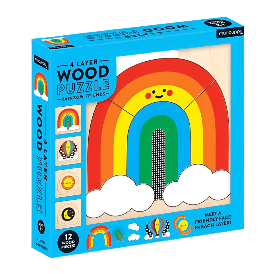 Wooden Rainbow Friends Puzzle  Chronicle   