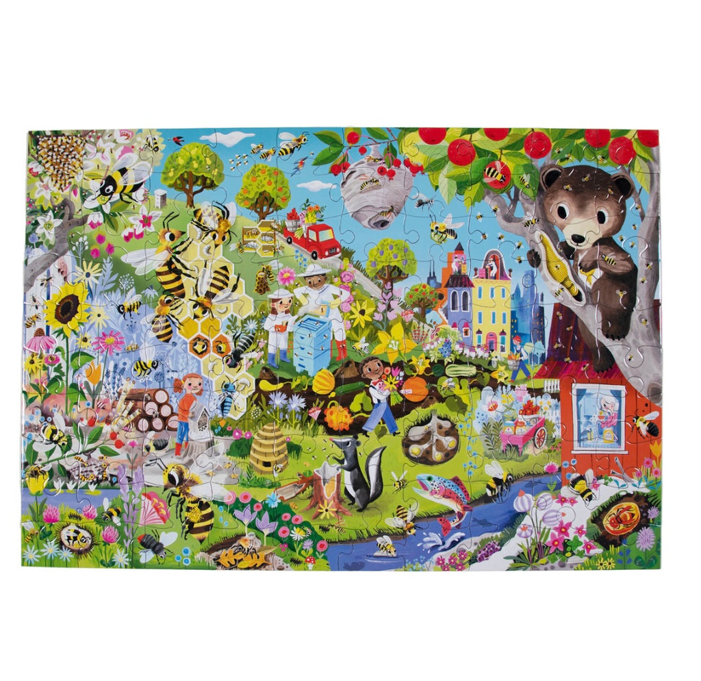 Love of Bees 100 Piece Puzzle  Eeboo   