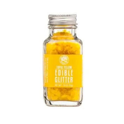 Edible Glitter  Pepper Creek Farms Yellow  