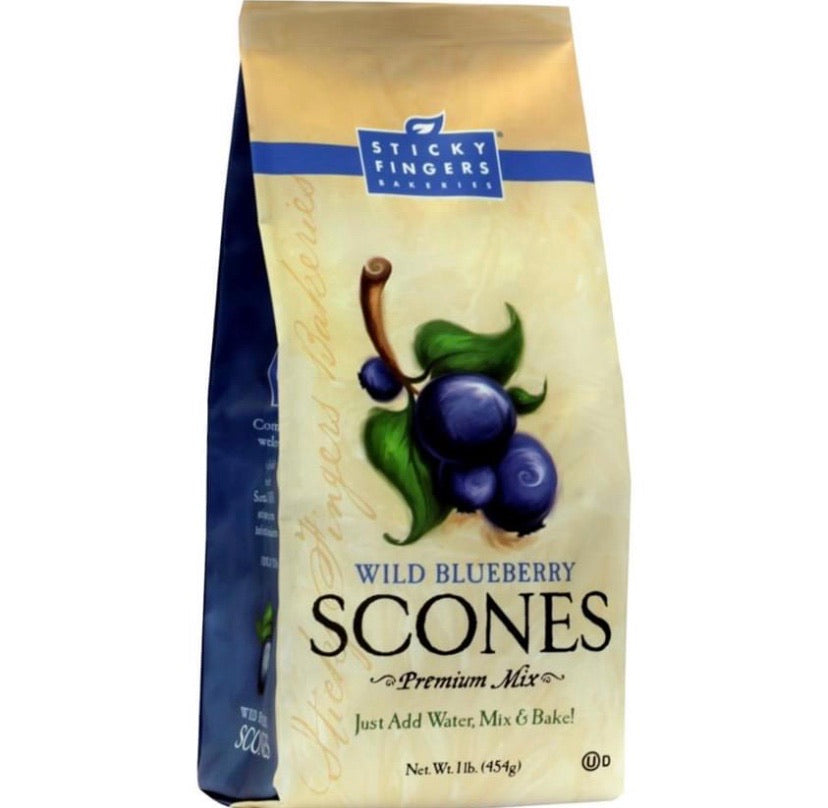 Sticky Fingers Bakeries Scone Mix  Sticky Fingers Bakery Wild Blueberry  