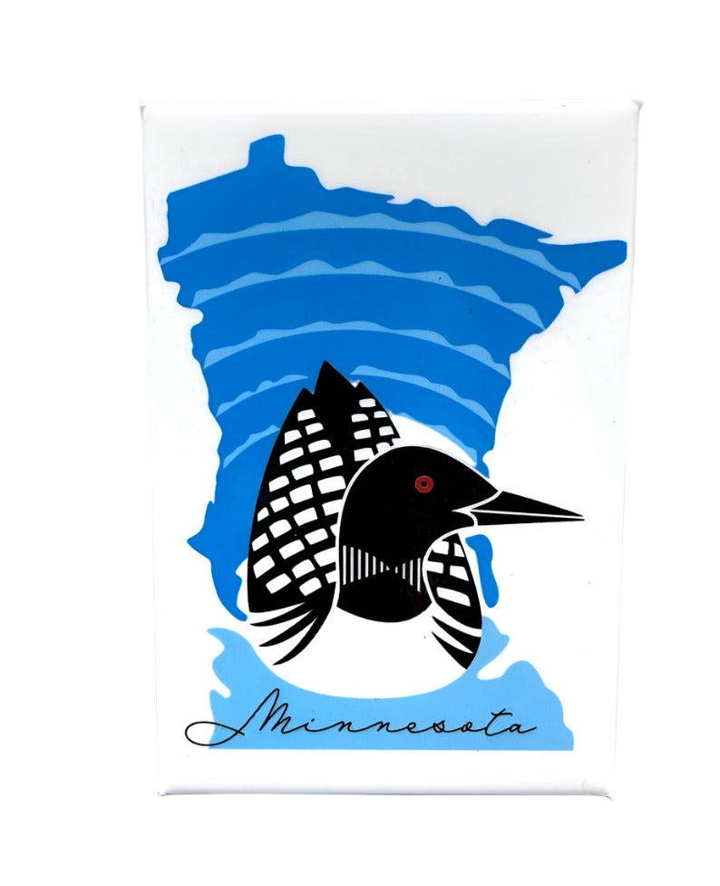 Cindy Lindgren Minnesota Magnets  Cindy Lindgren Minnesota Loon  