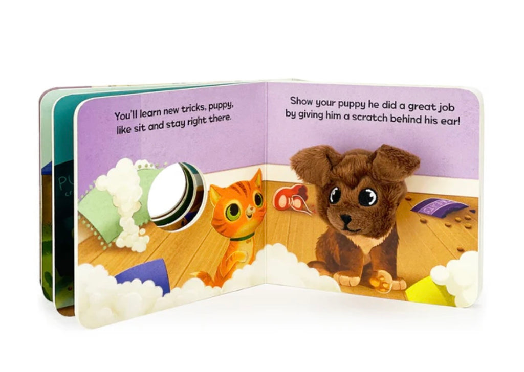 Puppy Love Puppet Book  Cottage Door Press   