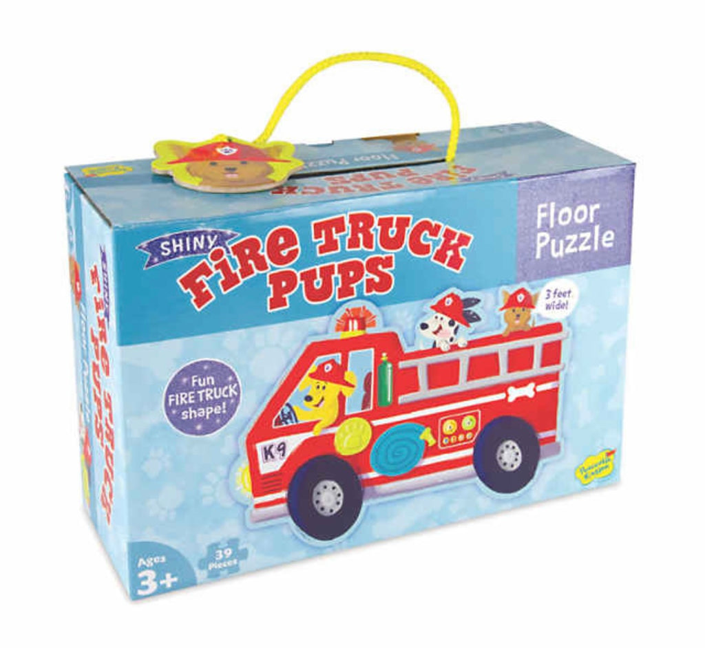 Shiny Fire Truck Pups Puzzle  Mindware   