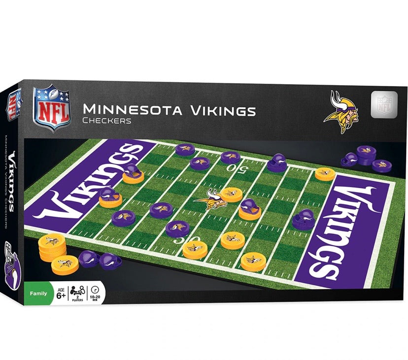 Vikings Checkers  Masterpieces   