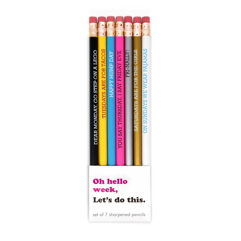 Oh, Hello Week Pencils  Crayon Rocks   