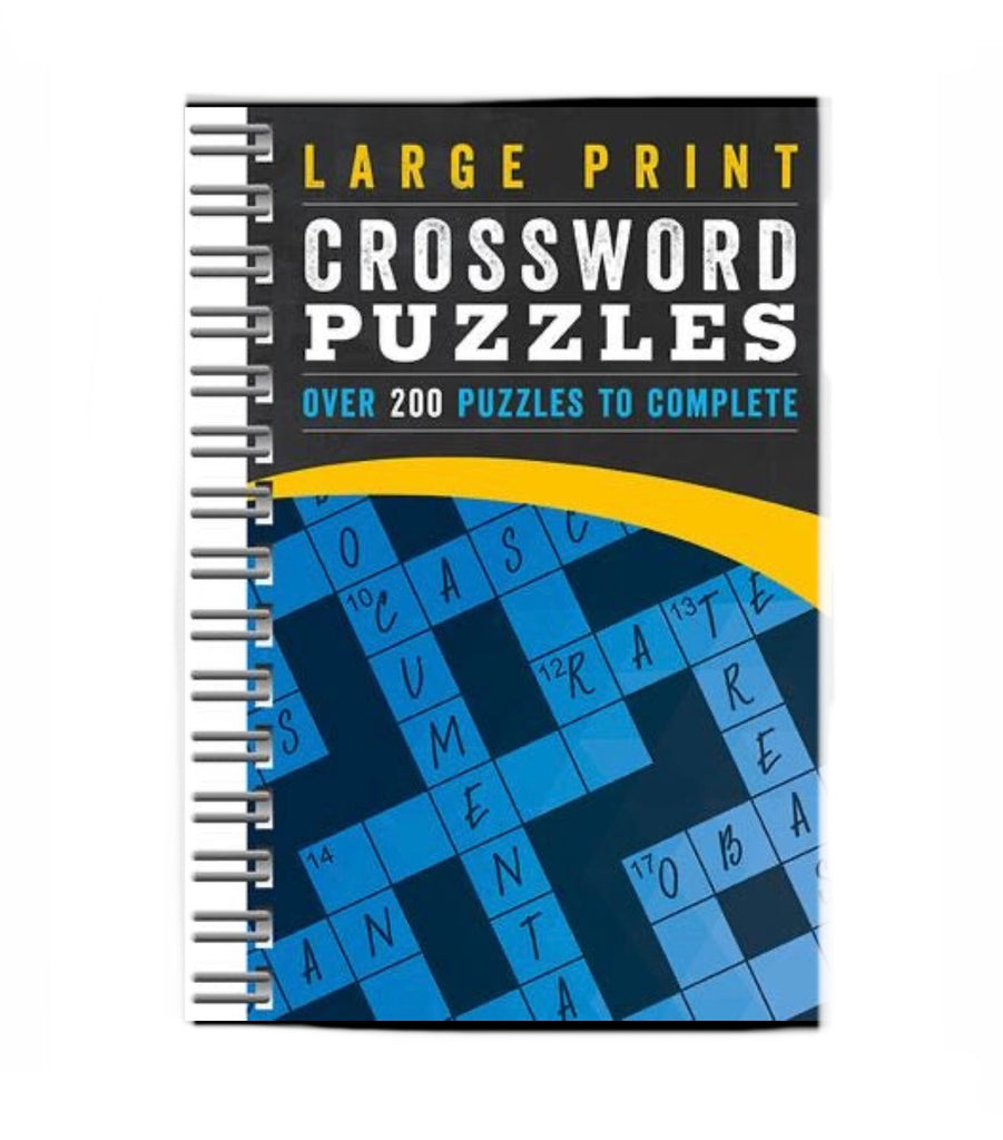 The Crossword Book (Large Print) Book  Cottage Door Press   