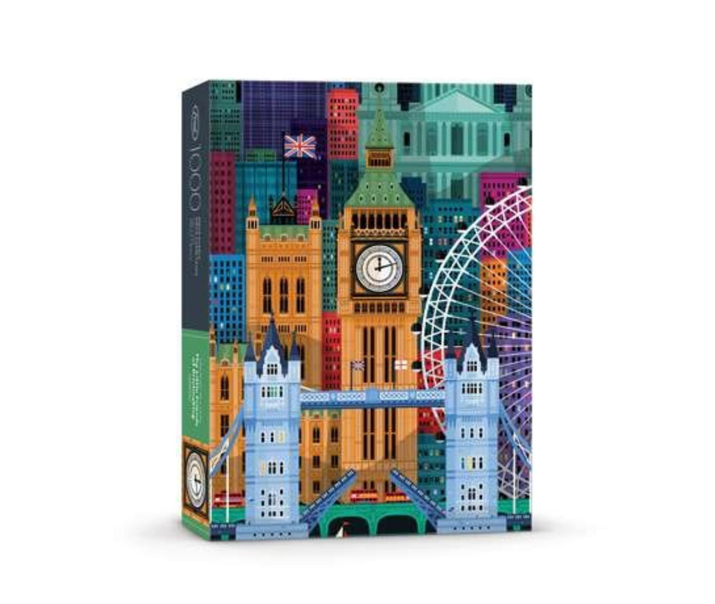 Cities 1000 Piece Puzzles  Fred and Friends London  