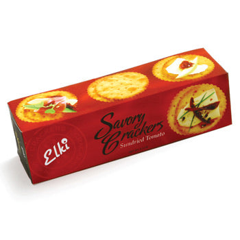 Elki Gourmet Crackers  Elki Sundried Tomato  