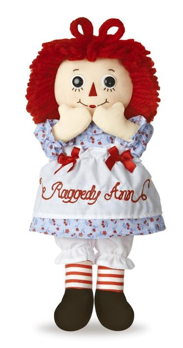 Classic Raggedy Ann & Andy  Aurora 12” Raggedy Ann  