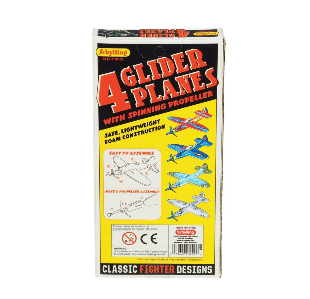 Retro Glider 4 Pack  Schylling   