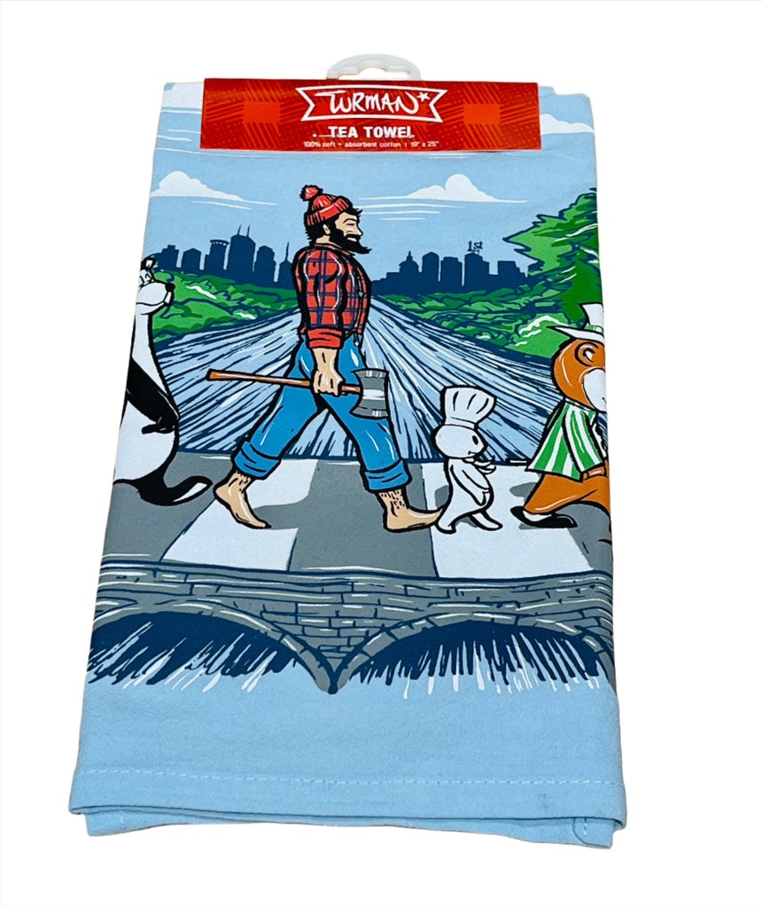 MN Abbey Road Dish Towel  Adam Turman   