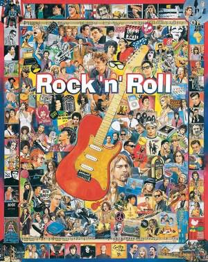 Rock ‘n Roll Puzzle  White Mountain Puzzles   