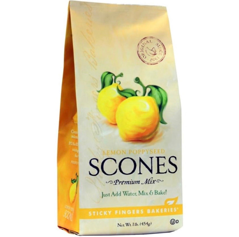 Sticky Fingers Bakeries Scone Mix  Sticky Fingers Bakery Lemon Poppyseed  