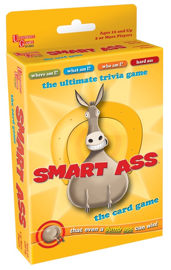 Smart Ass Card Games  University Games Original  