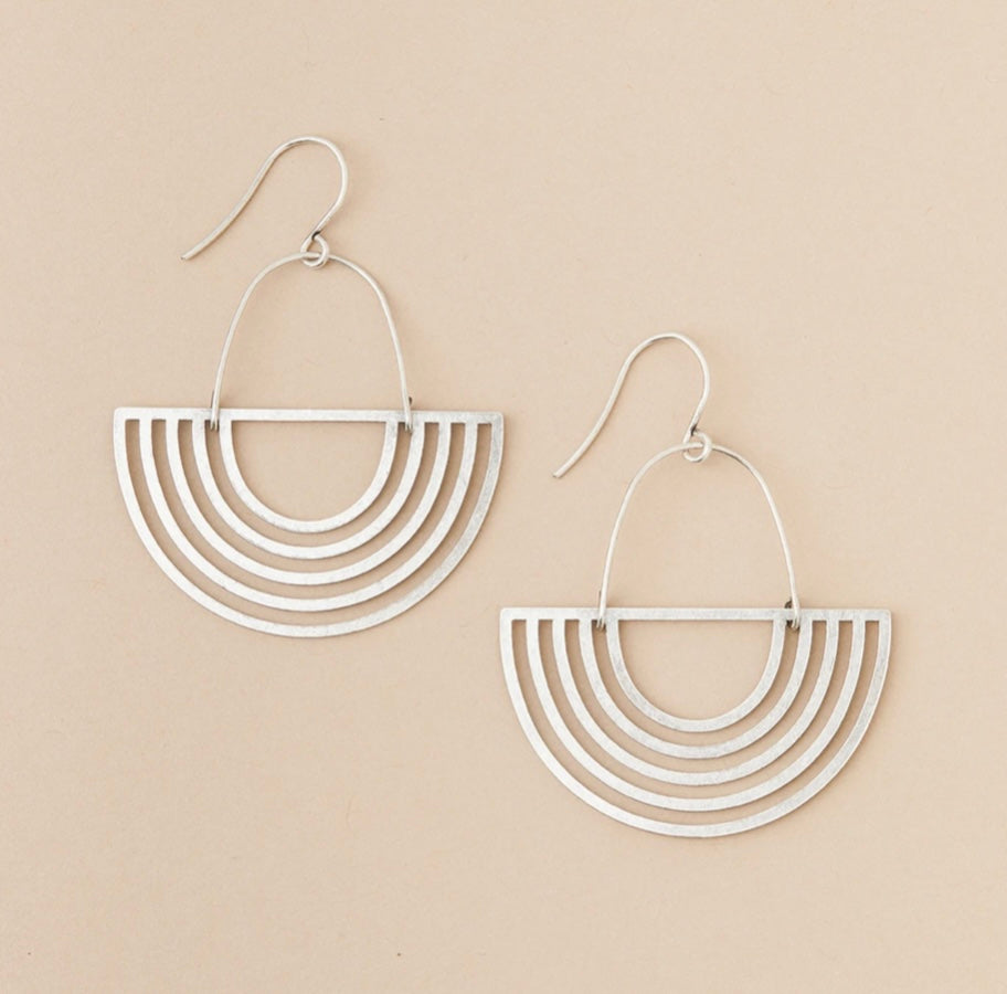 Solar Rays Earrings  Scout Curated Wears Silver  