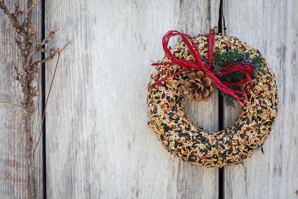 Wildfeast Wreath for the Birds  Mr. Bird   