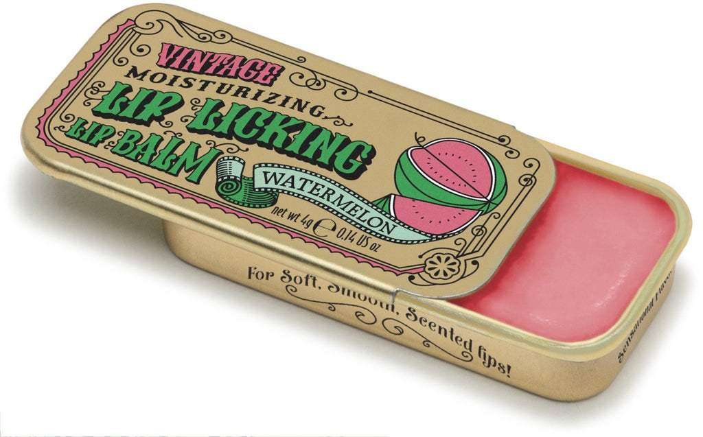 Vintage Lip Balm Tins  Tinte Watermelon  