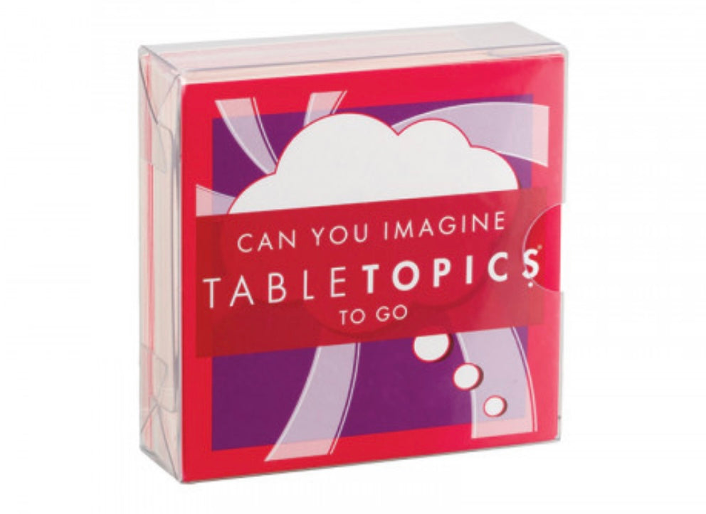 Table Topics To-Go Conversation Starters  TableTopics Can You Imagine?  