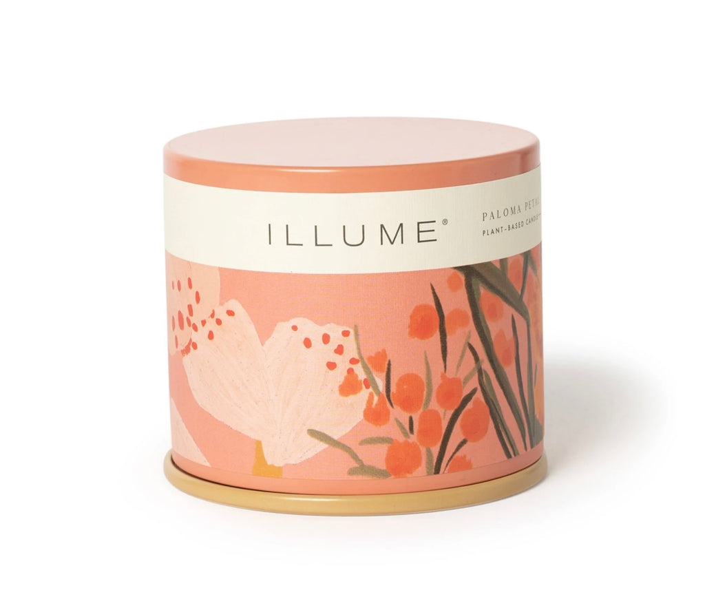 Paloma Petal Candles & Diffusers  Illume Vanity Tin  