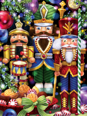 The Three Nutcrackers 550 Piece Puzzle  Vermont Christmas Company   