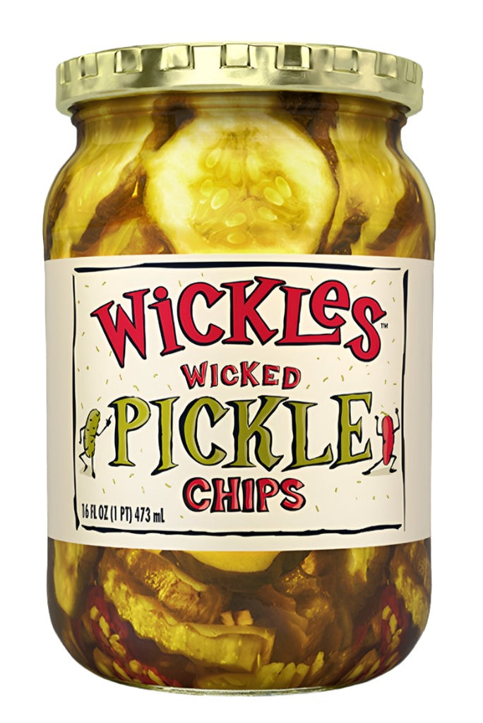 Wickles Pickles & Relish  Wickles Pickles Wicked Chips  