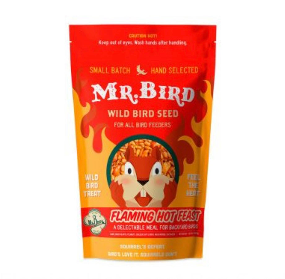 Flaming Hot Bird Seed  Mr. Bird Flaming Hot Feast Bird Seed  