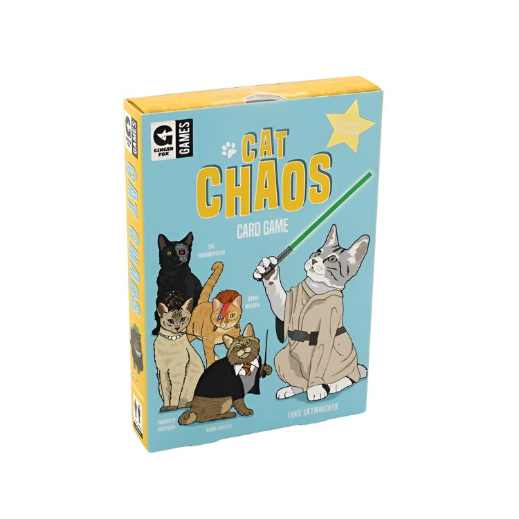 Cat Chaos Card Game  Ginger Fox   