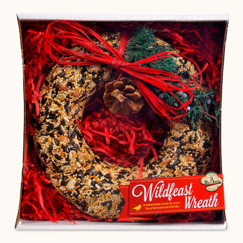 Wildfeast Wreath for the Birds  Mr. Bird   